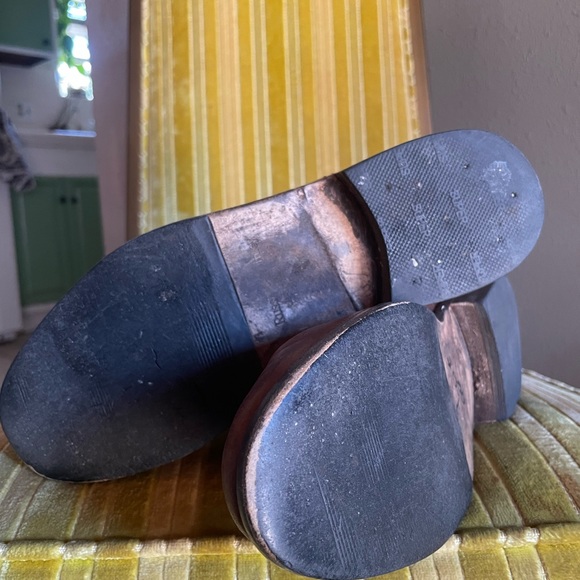 Chelsea granny leather boot deep brown leather ankle boots - Picture 6 of 8